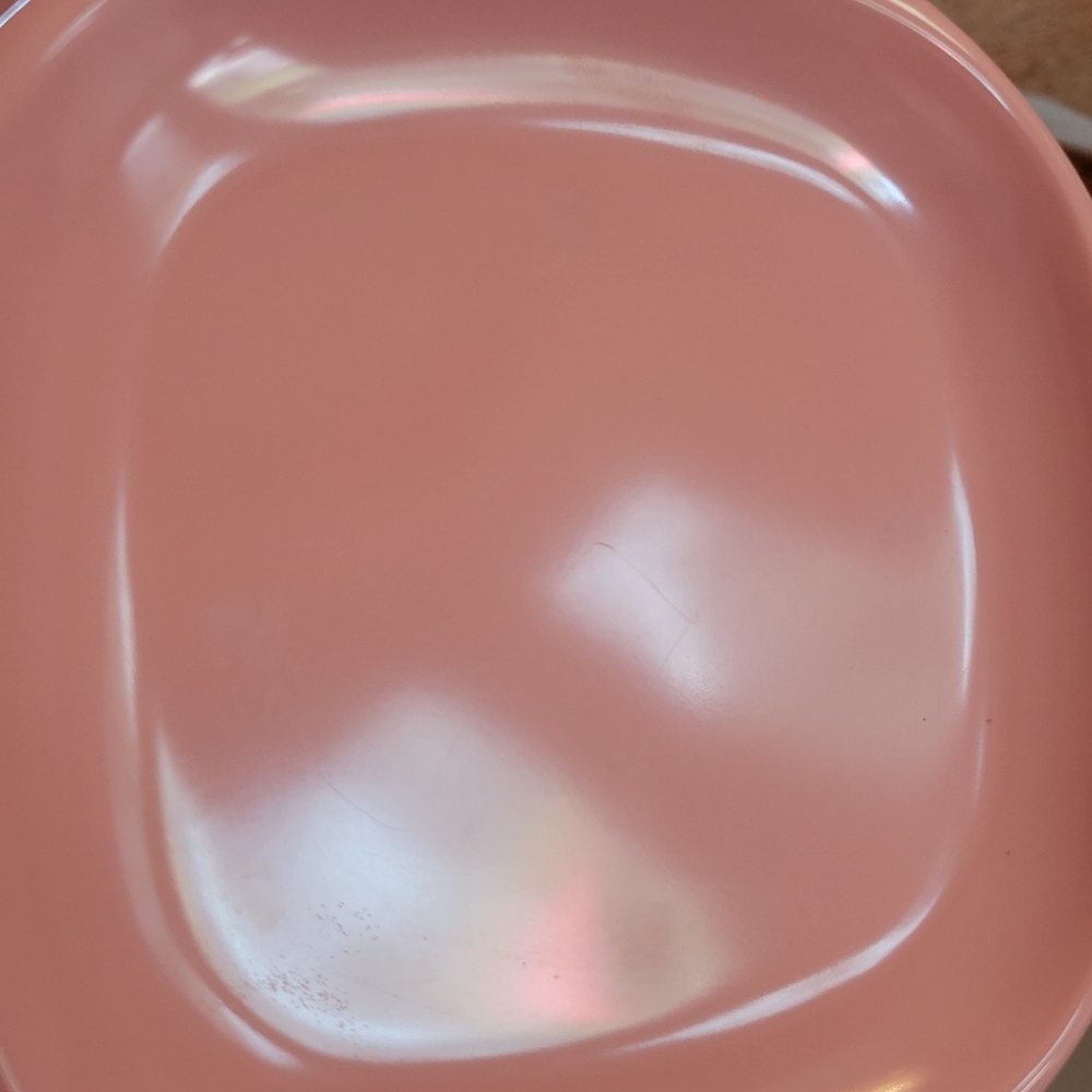 Vintage Boontonware Melmac Saucers ~ 5 MCM Appetizer Plates ~ Boontonware Belle - Picture 8 of 16